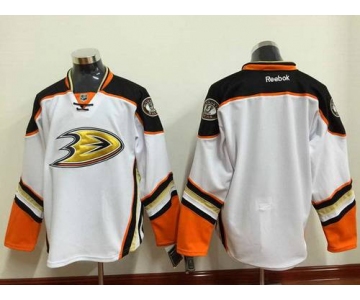 Anaheim Ducks Blank White Third Jersey