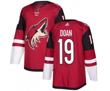 Adidas Coyotes #19 Shane Doan Maroon Home Authentic Stitched NHL Jersey