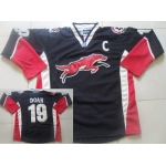 Phoenix Coyotes #19 Shane Doan Black Third Jersey