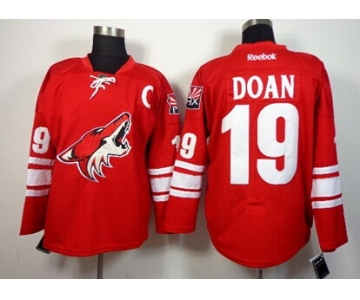 Phoenix Coyotes #19 Shane Doan Red Jersey
