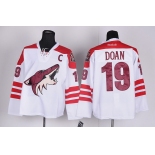 Phoenix Coyotes #19 Shane Doan White Jersey