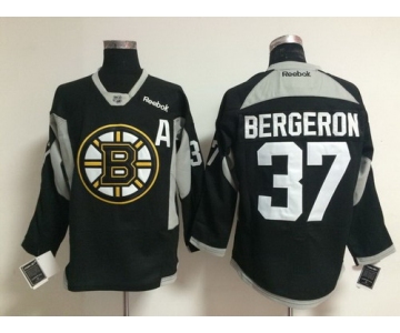 Boston Bruins #37 Patrice Bergeron 2014 Training Black Jersey