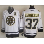 Boston Bruins #37 Patrice Bergeron 2014 White Jersey