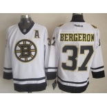 Boston Bruins #37 Patrice Bergeron 2014 White Jersey