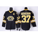 Boston Bruins #37 Patrice Bergeron Black Third Jersey