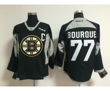 Boston Bruins #77 Ray Bourque 2014 Training Black Jersey