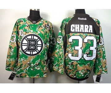 Boston Bruins #33 Zdeno Chara 2014 Camo Jersey