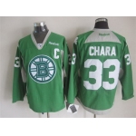 Boston Bruins #33 Zdeno Chara 2014 Training Green Jersey
