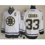 Boston Bruins #33 Zdeno Chara 2014 White Jersey