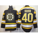 Boston Bruins #40 Tuukka Rask Black Jersey