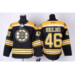 Boston Bruins #46 David Krejci Black Jersey