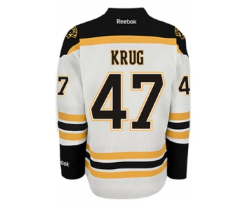 Boston Bruins #47 Torey Krug White Jersey