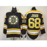 Boston Bruins #68 Jaromir Jagr Black Jersey