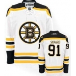 Boston Bruins #91 Marc Savard White Jersey