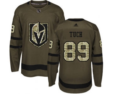 Adidas Vegas Golden Knights #89 Alex Tuch Green Salute to Service Stitched Youth NHL Jersey