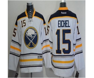 Buffalo Sabres #15 Jack Eichel White Stitched NHL Jersey