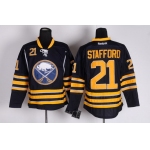 Buffalo Sabres #21 Drew Stafford Navy Blue Jersey