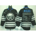 Buffalo Sabres #57 Tyler Myers Black Ice Jersey