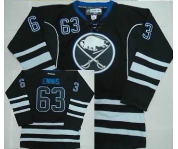 Buffalo Sabres #63 Tyler Ennis Black Ice Jersey