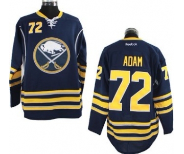 Buffalo Sabres #72 Luke Adam Navy Blue Jersey