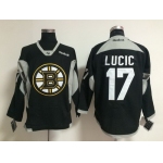 Boston Bruins #17 Milan Lucic 2014 Training Black Jersey