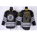 Boston Bruins #17 Milan Lucic Black Ice Jersey