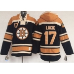 Old Time Hockey Boston Bruins #17 Milan Lucic Black Hoodie