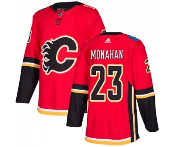 Adidas Flames #23 Sean Monahan Red Home Authentic Stitched NHL Jersey