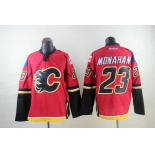 Calgary Flames #23 Sean Monahan Red Jersey