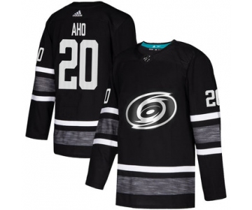 Hurricanes #20 Sebastian Aho Black Authentic 2019 All-Star Stitched Hockey Jersey