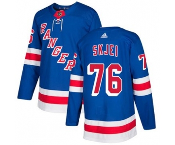 Adidas Rangers #76 Brady Skjei Royal Blue Home Authentic Stitched NHL Jersey