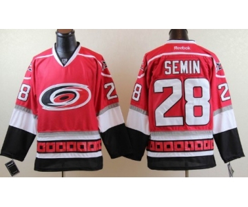 Carolina Hurricanes #28 Alexander Semin Red Third Jersey