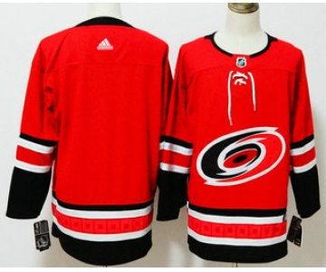Men's Carolina Hurricanes Blank Red 2017-2018 Hockey Stitched NHL Jersey
