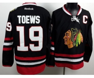 Chicago Blackhawks #19 Jonathan Toews 2014 Stadium Series Black Jersey