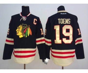 Chicago Blackhawks #19 Jonathan Toews 2015 Winter Classic Black Jersey
