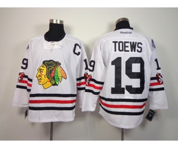 Chicago Blackhawks #19 Jonathan Toews 2015 Winter Classic White Jersey
