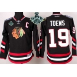 Youth Chicago Blackhawks #19 Jonathan Toews 2015 Stanley Cup 2014 Stadium Series Black Jersey