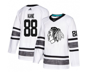Blackhawks #88 Patrick Kane White Authentic 2019 All-Star Stitched Hockey Jersey