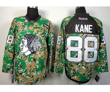 Chicago Blackhawks #88 Patrick Kane 2014 Camo Jersey