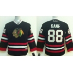 Chicago Blackhawks #88 Patrick Kane Black Kids Jersey