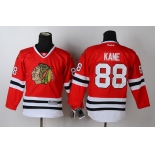 Chicago Blackhawks #88 Patrick Kane Red Kids Jersey