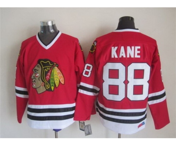 Chicago Blackhawks #88 Patrick Kane Red Throwback CCM Jersey