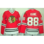 Chicago Blackhawks #88 Patrick Kane Red Womens Jersey