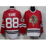 Men's Chicago Blackhawks #88 Patrick Kane Red The Indians Skulls Fashion Jersey