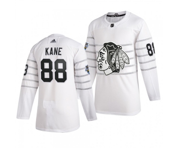 Men's Chicago Blackhawks #88 Patrick Kane White 2020 NHL All-Star Game Adidas Jersey