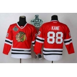 Youth Chicago Blackhawks #88 Patrick Kane 2015 Stanley Cup Red Jersey