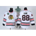 Youth Chicago Blackhawks #88 Patrick Kane 2015 Stanley Cup White Jersey