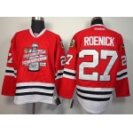 Chicago Blackhawks #27 Jeremy Roenick 2013 Champions Commemorate Red Jersey