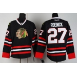 Chicago Blackhawks #27 Jeremy Roenick Black Jersey