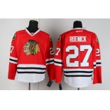 Chicago Blackhawks #27 Jeremy Roenick Red Jersey